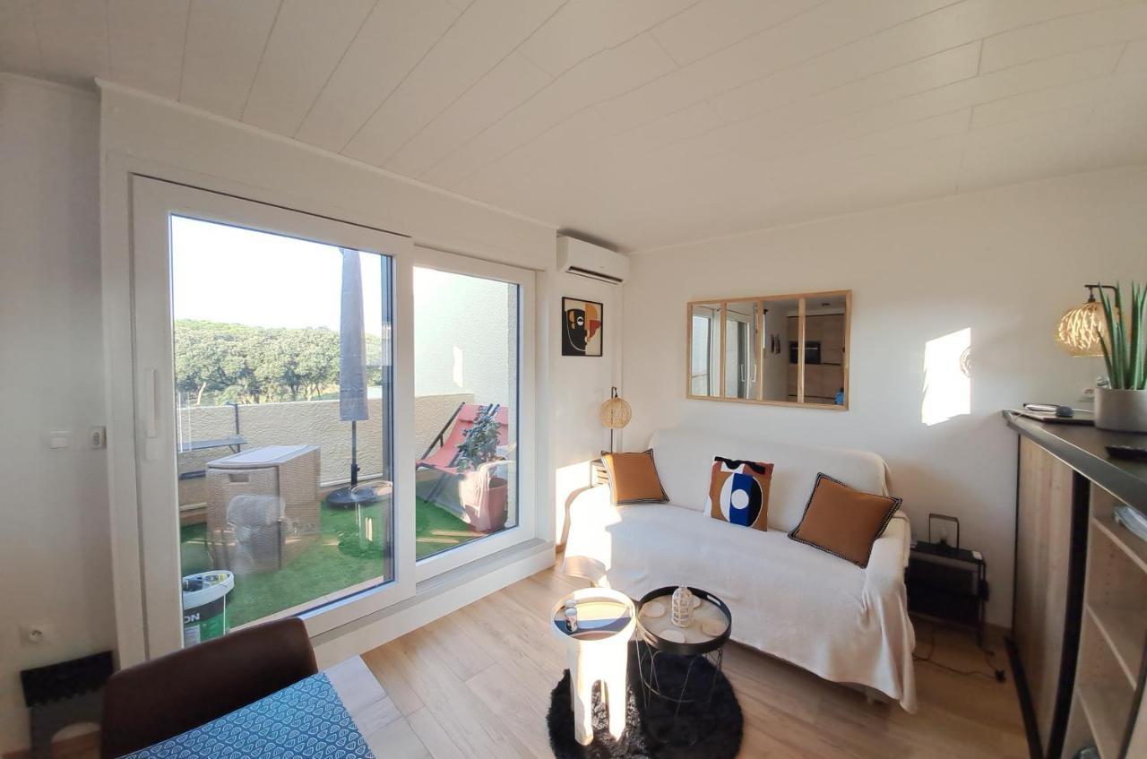 Studio Climatise Cosy Avec Grande Piscine Chauffee Agde Zewnętrze zdjęcie